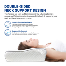 Load image into Gallery viewer, Spinarez Double-Sided adjustable memory foam pillow-Anti Dust mite, Ergonomic design, Breathable fabric