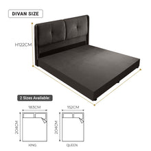 Load image into Gallery viewer, Misaki Divan Bed Frame