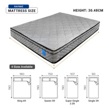 Load image into Gallery viewer, SpinaRez Roll Pack Domi 10 Inch / Raymie 12 Inch Pocket Spring Mattress | Euro-Top Comfort, Anti-Dustmite, Medium Firm, Free Delivery West Malaysia