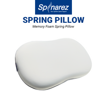 Load image into Gallery viewer, Spinarez Spring Memory foam pillow-Anti dust mite, Ergonomic design, Breathable fabric
