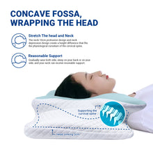 Load image into Gallery viewer, Spinarez Butterfly Shaped Neck Protection Memory Foam Pillow-Relaxing Cervical Support & Pain Relief