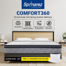 Load image into Gallery viewer, Comfort360 Mattress [10 inch]
