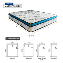 Load image into Gallery viewer, SpinaRez Comfort360 Mattress 10 inch Inner Coil Spring System (King/Queen/Super Single/Single)
