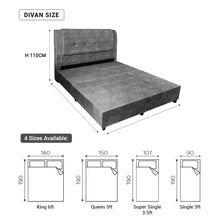 Load image into Gallery viewer, Divan Bed Frame
