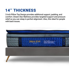 Load image into Gallery viewer, Dream Star Mattress [14 inch]
