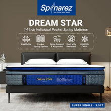 Load image into Gallery viewer, Dream Star Mattress [14 inch]
