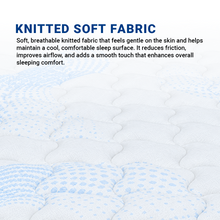 Load image into Gallery viewer, SPINAREZ FANCY 9 Inch Roll Pack Pocket Spring Mattress Medium Firm 6/10 Anti Dust Mite Antibacterial Hypoallergenic
