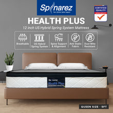 Load image into Gallery viewer, Health Plus Mattress [12 inch]

