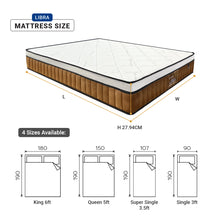 Load image into Gallery viewer, Libra Mattress [11 inch]
