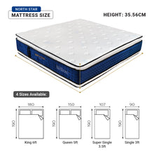 Load image into Gallery viewer, North Star Mattress [14 inch]
