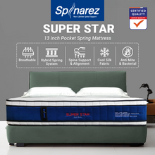Load image into Gallery viewer, Super Star Mattress [13 inch]
