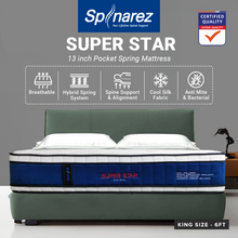 Load image into Gallery viewer, Super Star Mattress [13 inch]
