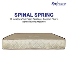 Load image into Gallery viewer, Spinal Spring Mattress [10 inch]
