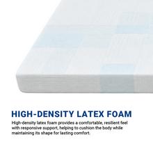 Load image into Gallery viewer, SPINAREZ 10CM TRI-FLEX LATEX FEEL POCKET SPRING FOLDABLE MATTRESS
