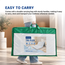 Load image into Gallery viewer, SPINAREZ 10CM TRI-FLEX LATEX FEEL POCKET SPRING FOLDABLE MATTRESS
