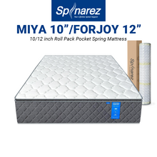 Load image into Gallery viewer, [FREE SHIPPING] Tilam Firm 25cm or 30cm Pillow Top Pocket Spring  Mattress 10&#39;&#39; or 12&quot; Spinarez [10 YEARS WARRANTY]
