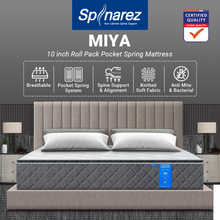 Load image into Gallery viewer, [FREE SHIPPING] Tilam Firm 25cm or 30cm Pillow Top Pocket Spring  Mattress 10&#39;&#39; or 12&quot; Spinarez [10 YEARS WARRANTY]

