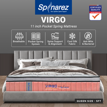 Load image into Gallery viewer, Virgo Mattress [11 inch]

