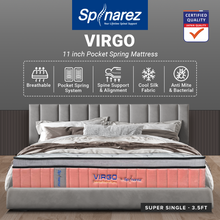 Load image into Gallery viewer, Virgo Mattress [11 inch]

