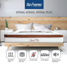 Load image into Gallery viewer, SpinaRez Spinal Plus Tilam Mattress 7 inch Euro Top + Coconut Fiber + Foam
