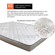 Load image into Gallery viewer, SpinaRez Foam Star Tilam Mattress Queen 5 inch Latex Feel Foam
