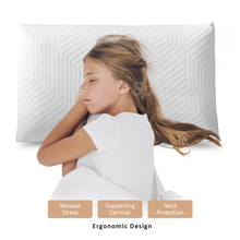 Load image into Gallery viewer, Spinarez [Oversized] Soft Latex Feel Bantal Pillow Breathable Pin Hole Design- 67cmx42cm
